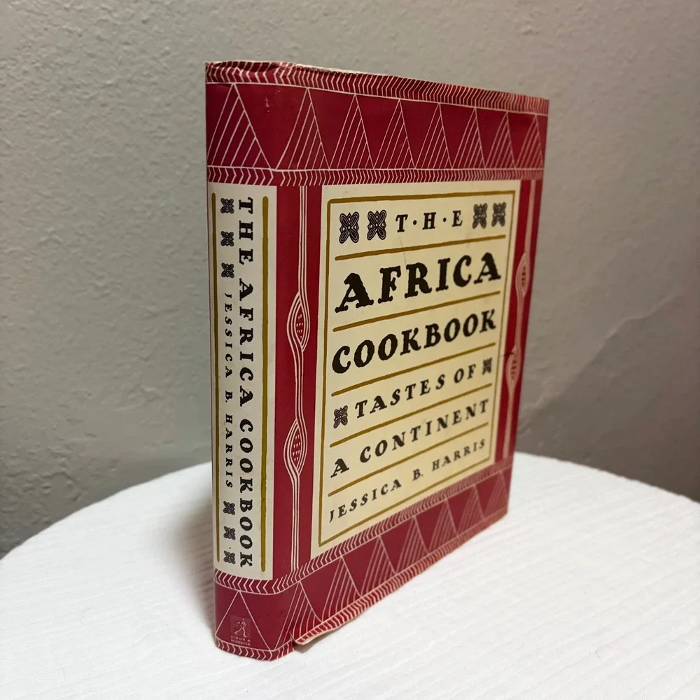 The Africa Cookbook Tastes of a Continent Jessica B Harris Hardcover 1998 DJ DJ